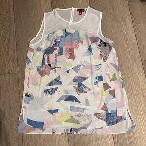 Vince Camuto Summer Sleeveless Blouse Size M